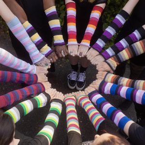 Pride Stripes Arm Warmers