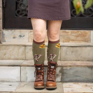 Forest Mushrooms Knee High