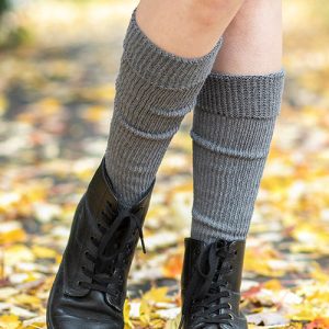 Cuffable Scrunchable Knee High Socks